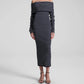 A.L.C. - Off The Shoulder Striped Dress