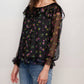 Johnny Was - Jade Love Fernanda Peasant Silk Floral Blouse
