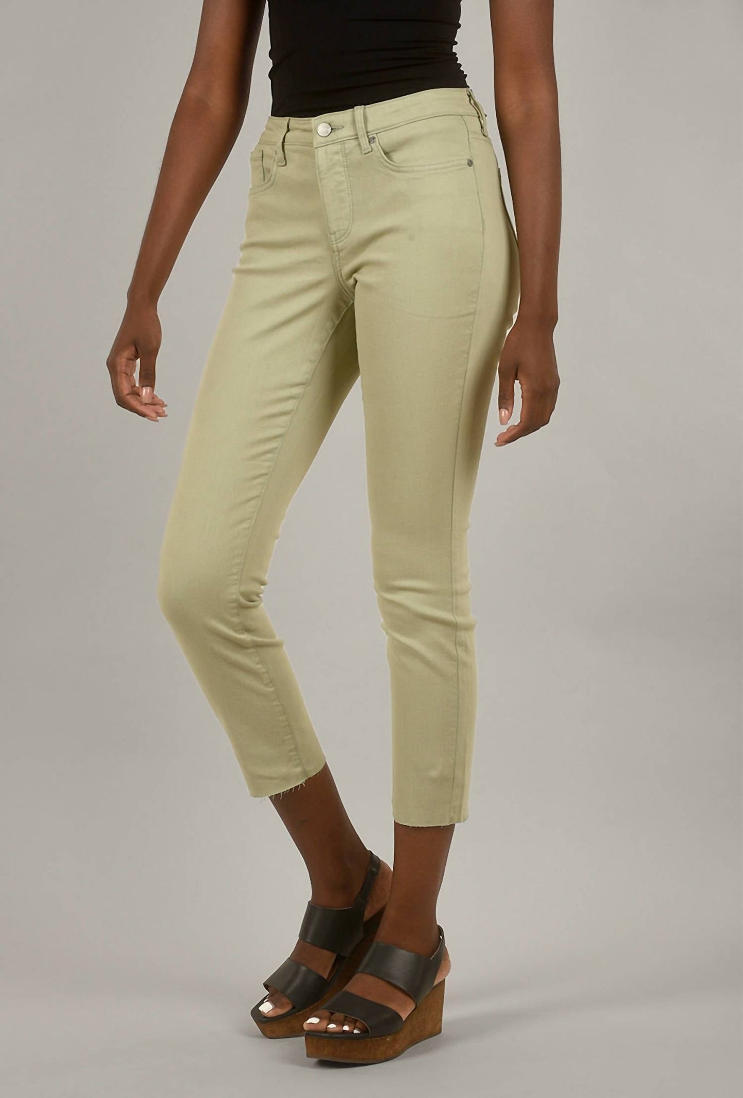 Nydj - Alina Raw-Hem Skinny Denim Jean