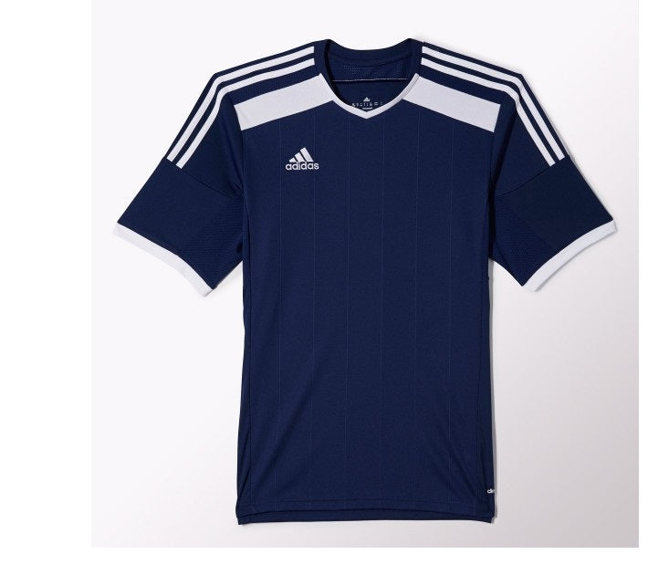 Camiseta Adidas Regista 14 Masculina Azul Marinho/Branco