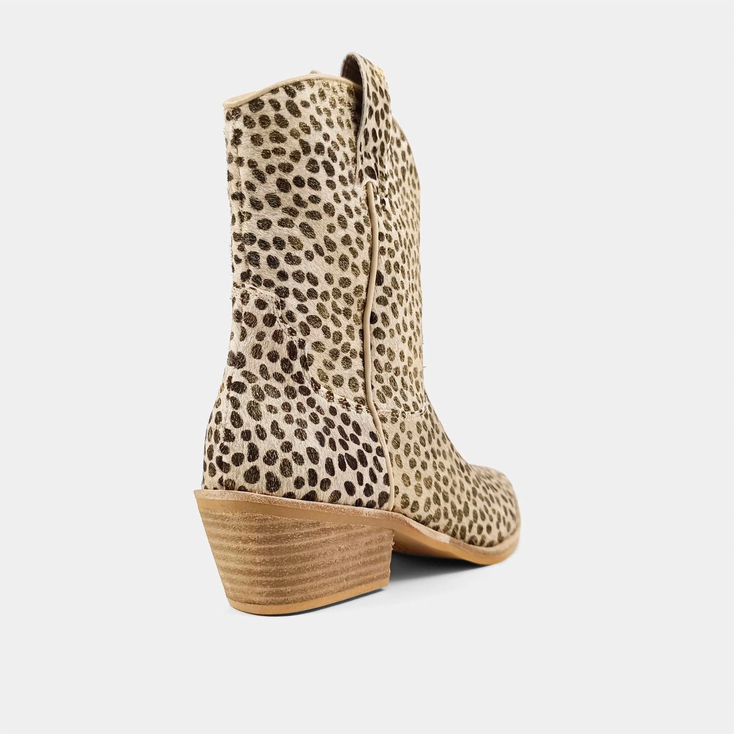 Shu Shop - Women's Toni Gold Cheetah Bootie