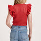 Another Love - Marina Eyelet Top
