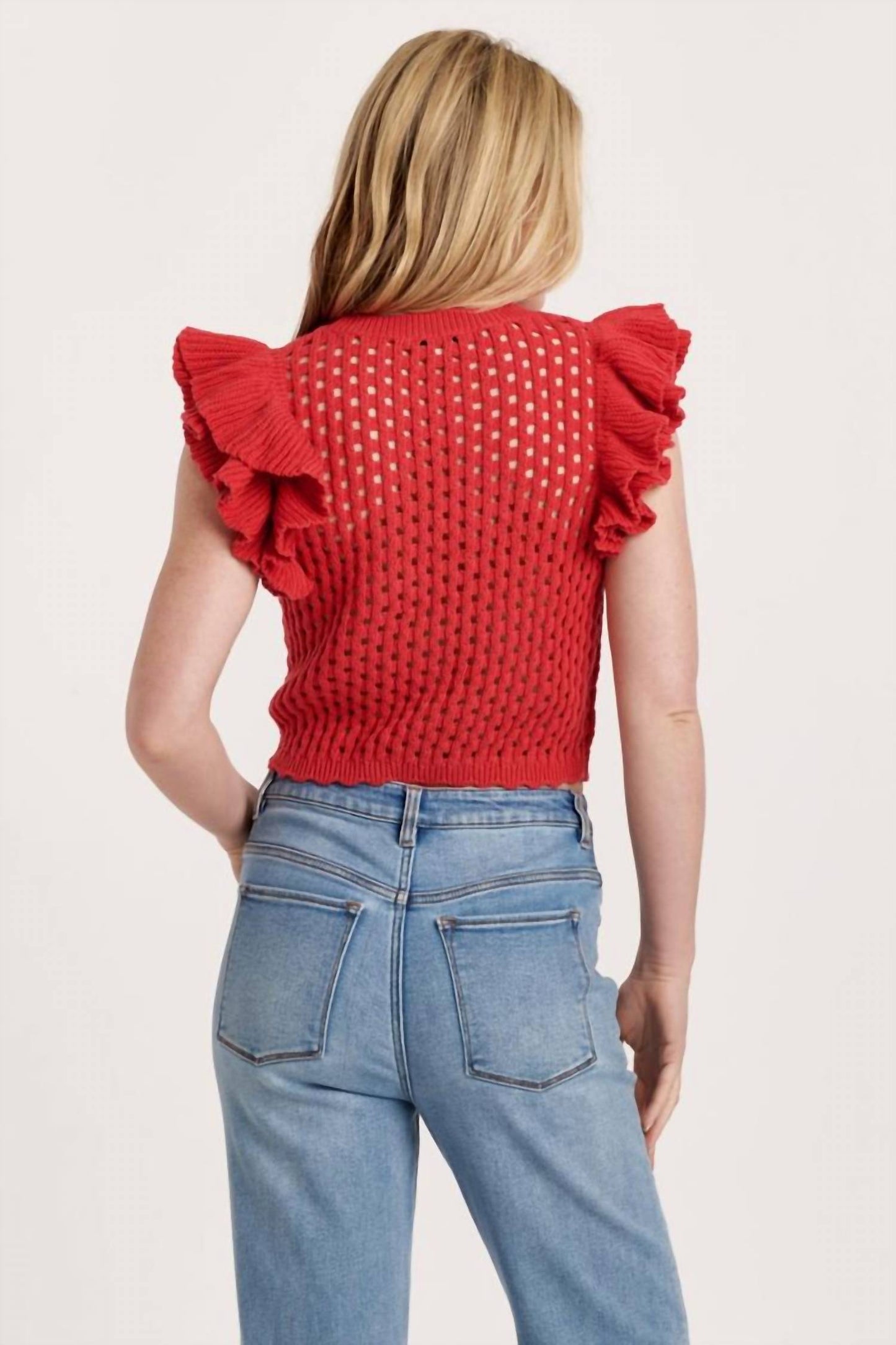 Another Love - Marina Eyelet Top