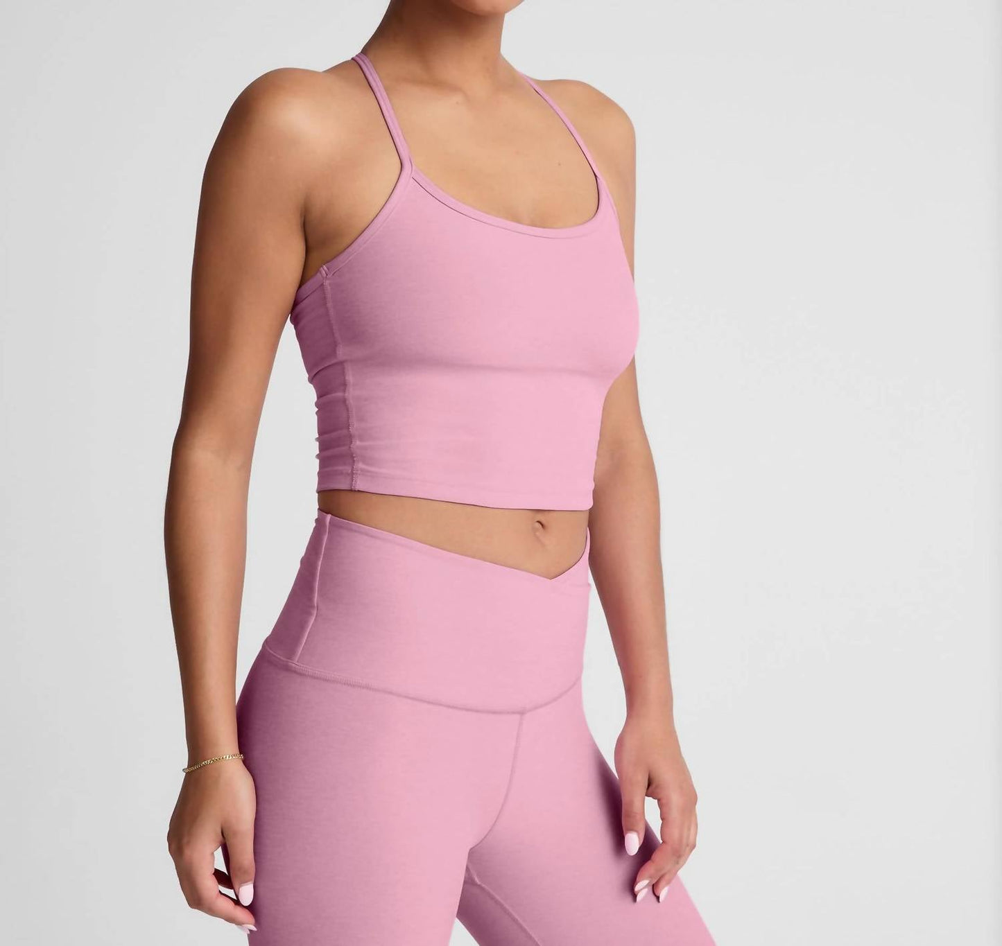 Beyond Yoga - Spacedye Slim Raceback Cropped Tank Top