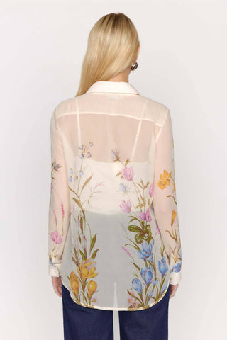 Christy Lynn - Blusa floral Klein com camisola