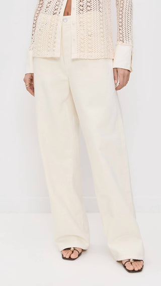 Agolde - Calça Jeans Baggy de Cintura Baixa