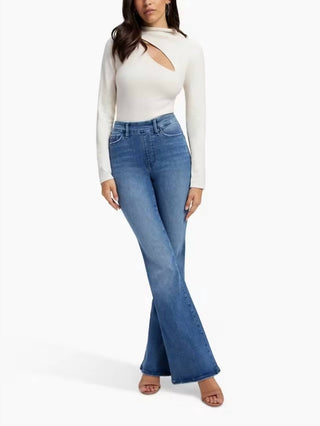 Good American - Calça Jeans Flare