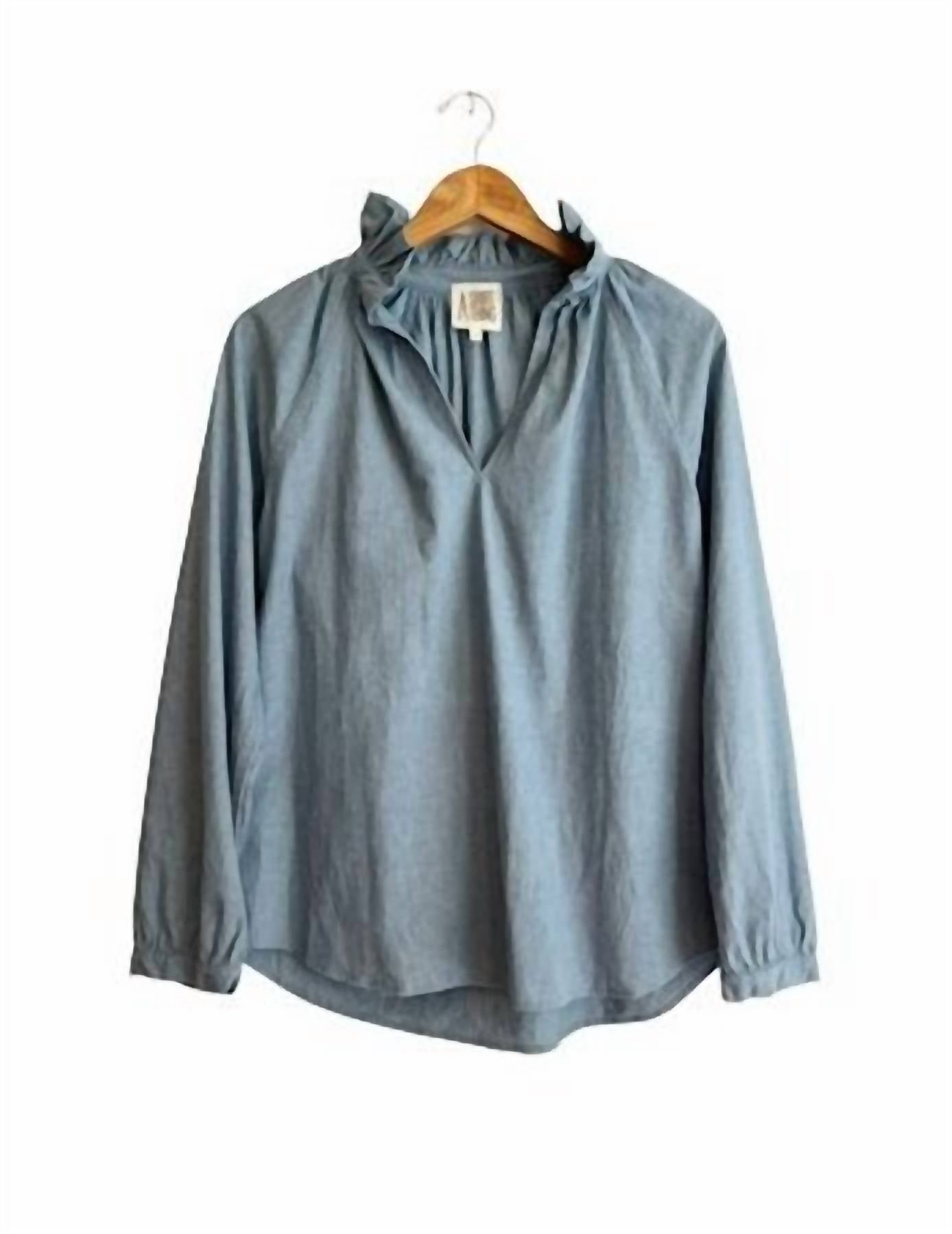 A Shirt Thing - Women's Penelope Denim Blouse
