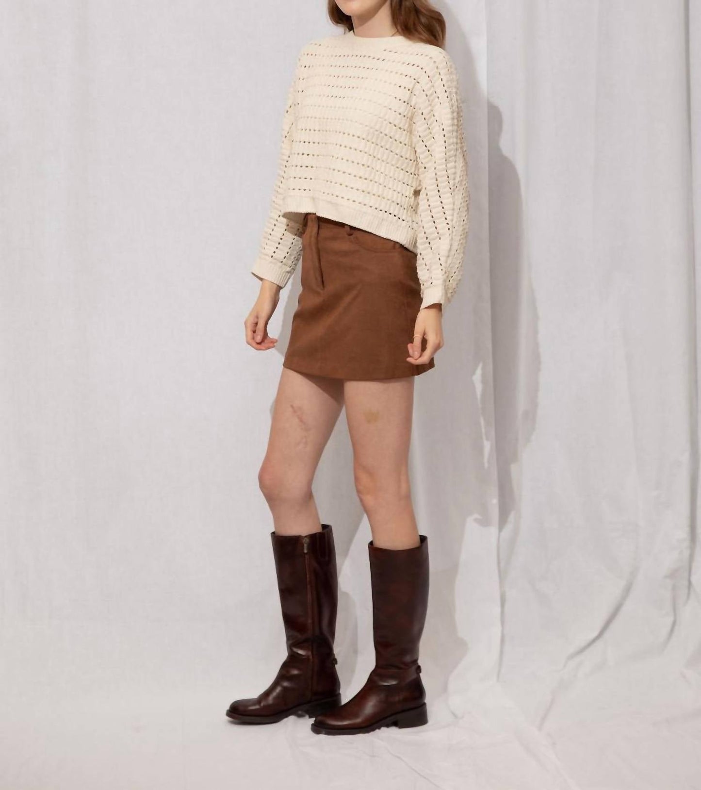 Allie Rose - Yara Long Sleeve Sweater