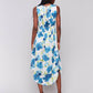 Charlie B - Sleeveless Printed Flowy Dress