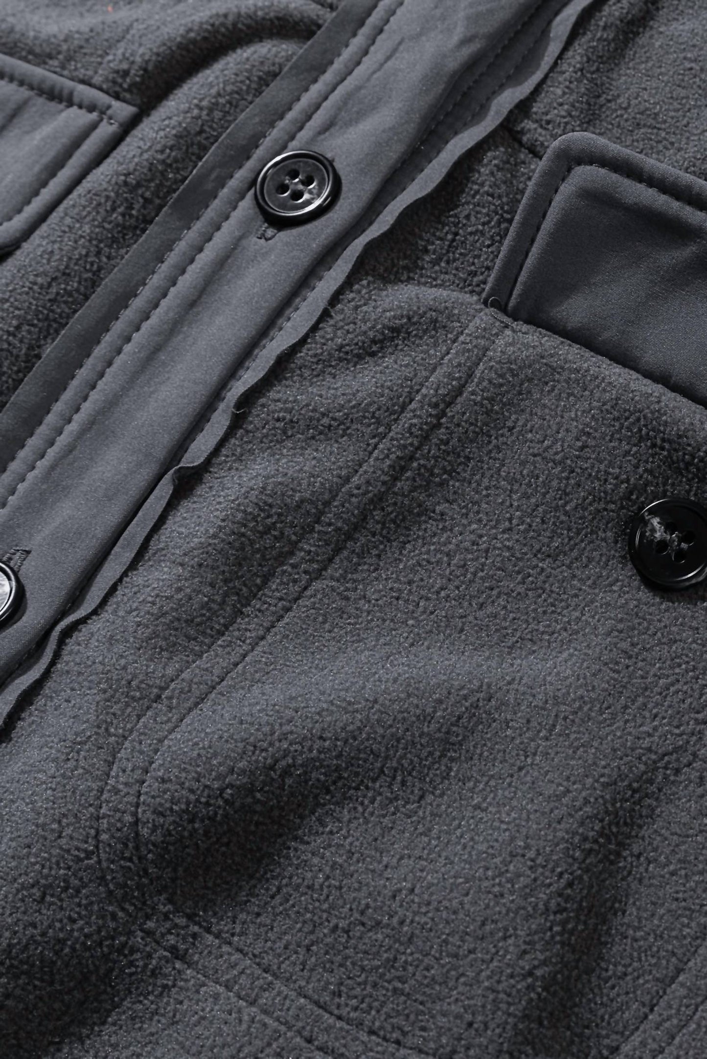 Dear Lover - Turn Down Collared Shacket