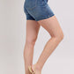 Judy Blue - Tummy Control Mid Length Shorts