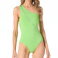 Michael Kors - Zip Front One Pieces Swimsuit