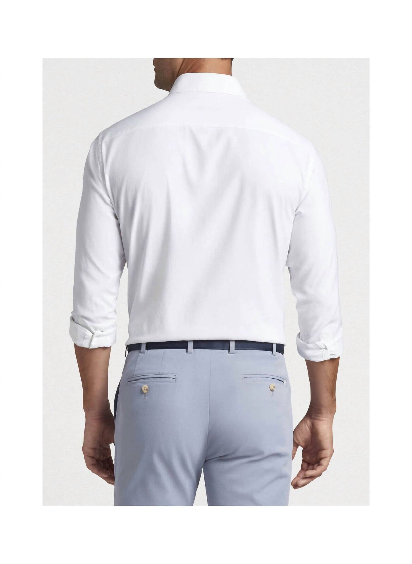 Peter Millar - Camisa Esportiva Oxford Colins Performace