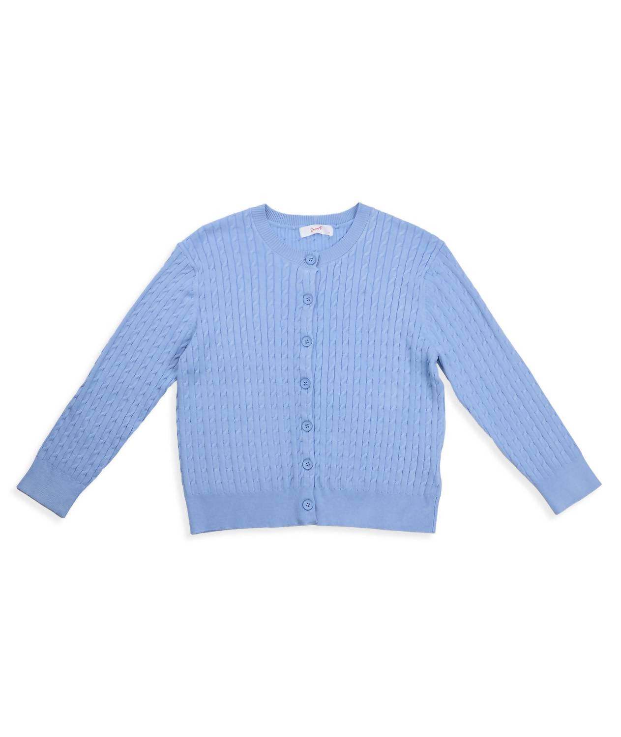 8Apart - Junior Women's Arden Cable Knit Cardigan