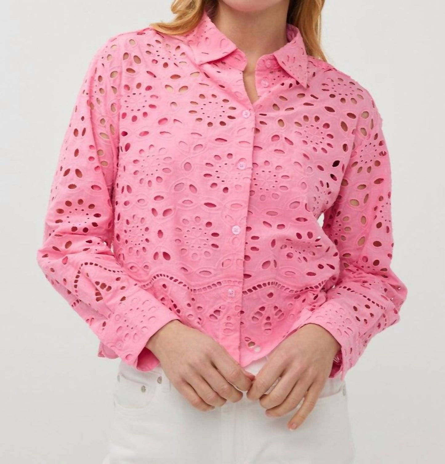 Esqualo - Embroidery Blouse