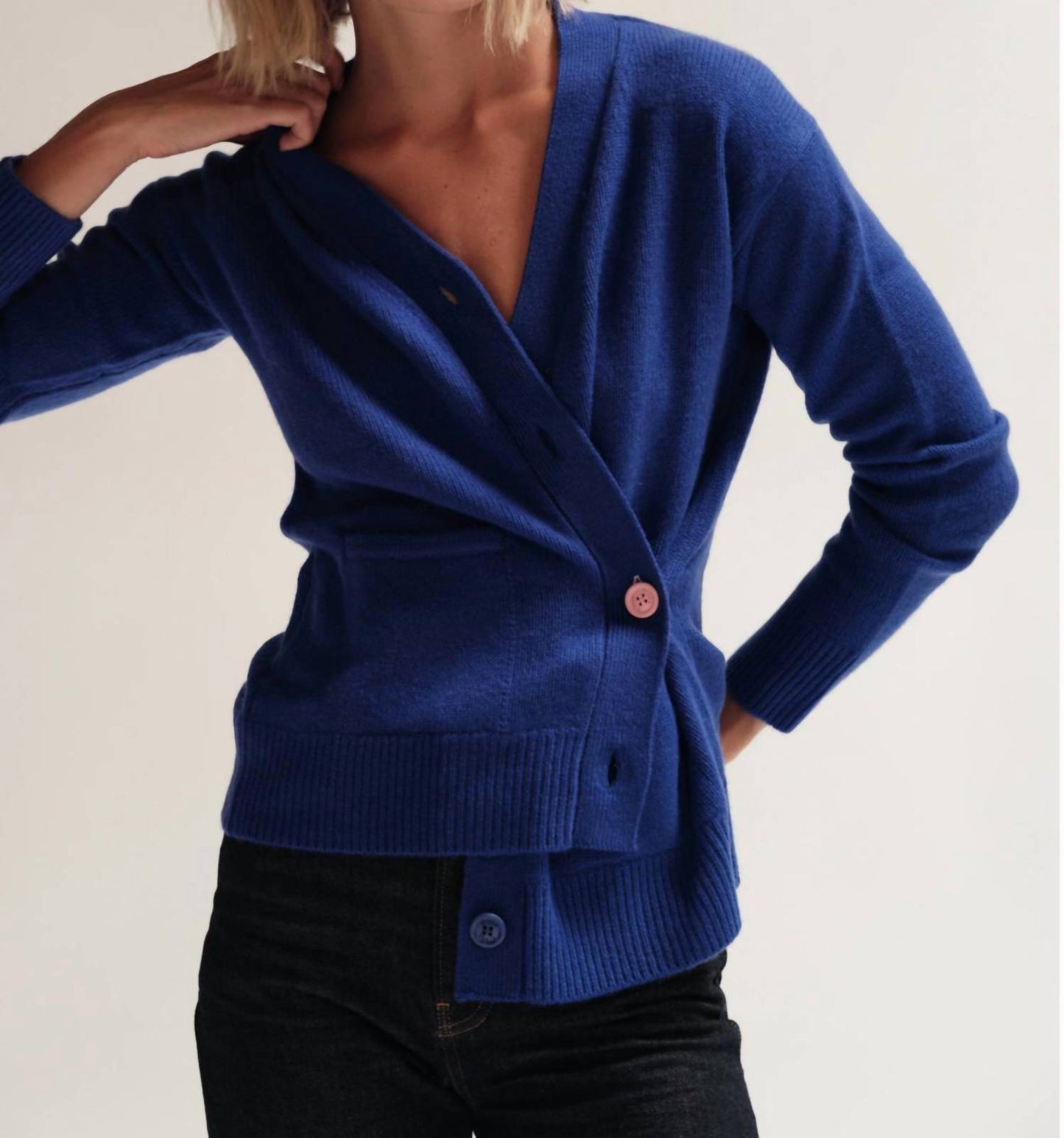 Cissa - Wrap Long Sleeve Cardigan