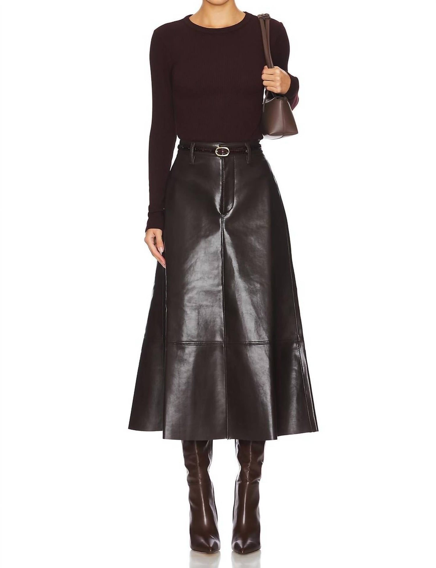 Citizens Of Humanity - Cassia Leather Skirt