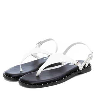 Xti - Sandálias femininas rasteiras tipo slingback