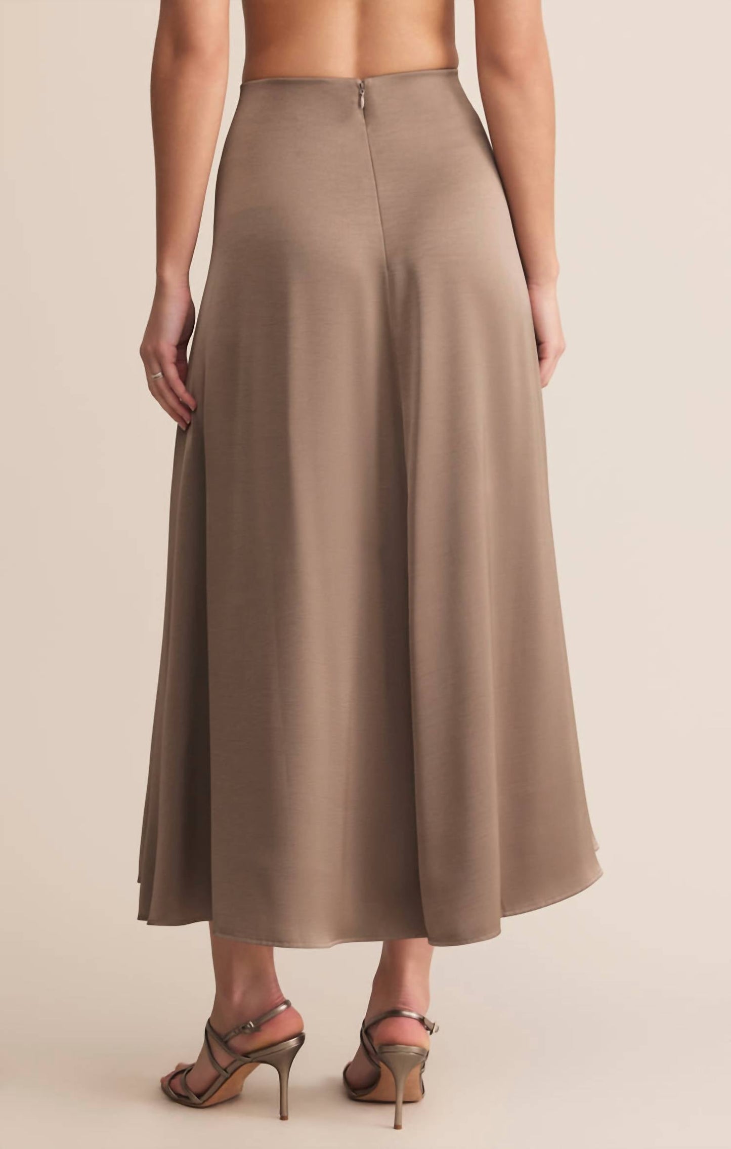 Z Supply - Northpointe Satin Midi Skirt