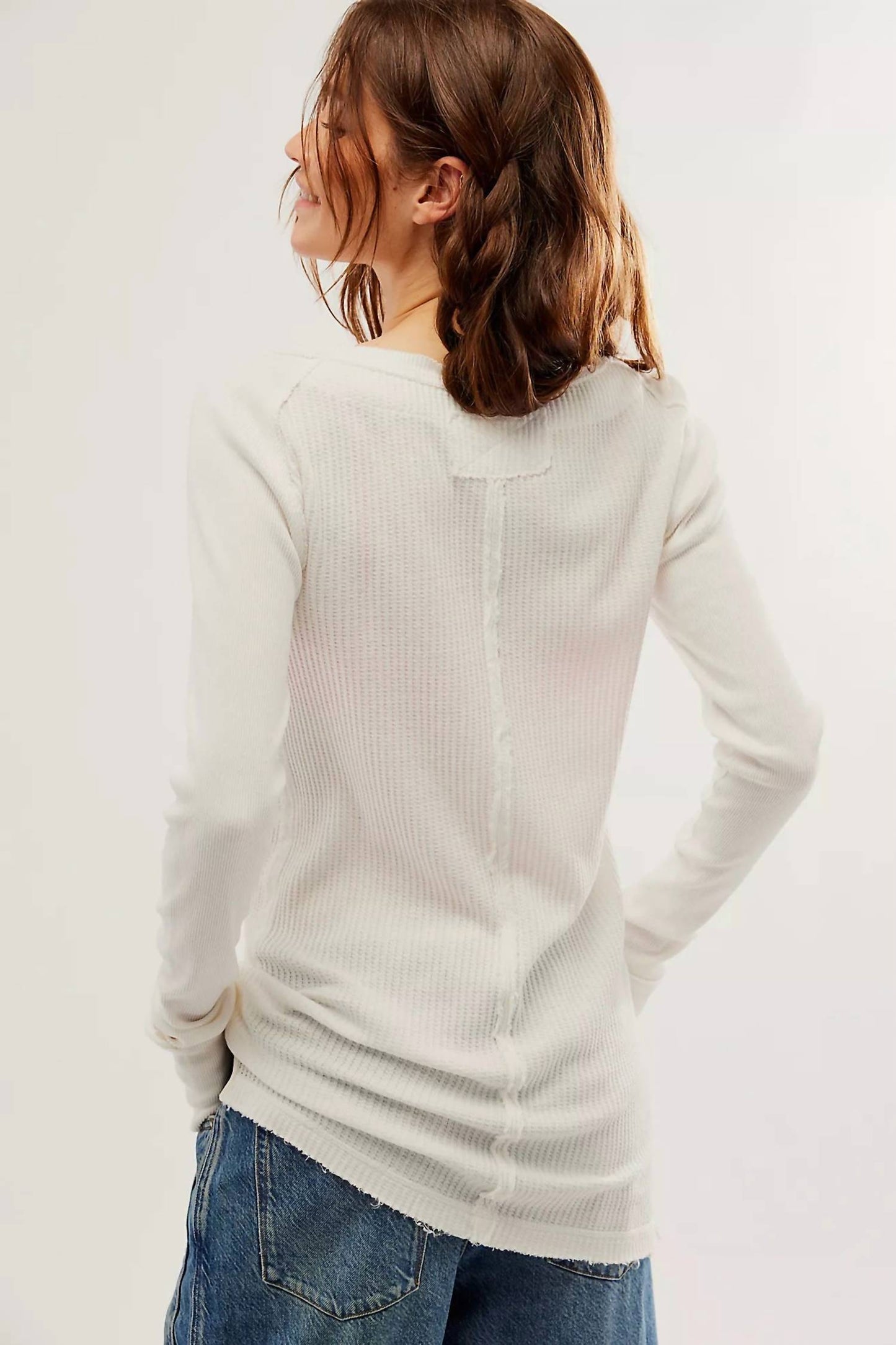 Free People - Honey B Crew Neck Top