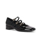 Jeffrey Campbell - Marcie Mary Jane Leather Heel Pump