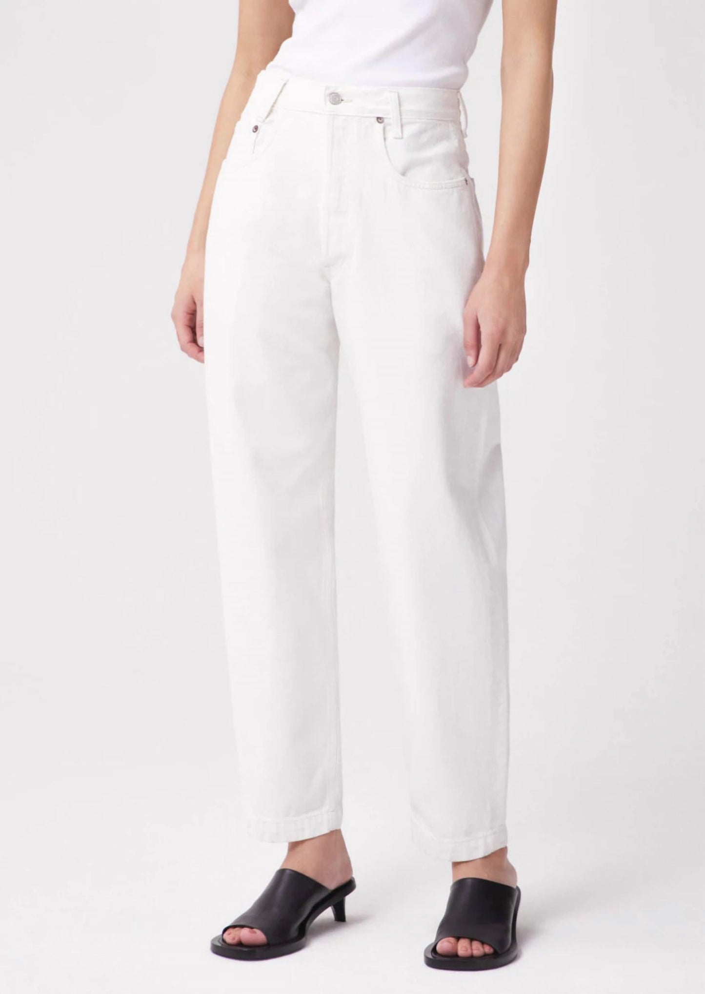 Agolde - Tapered Baggy High-rise Jeans