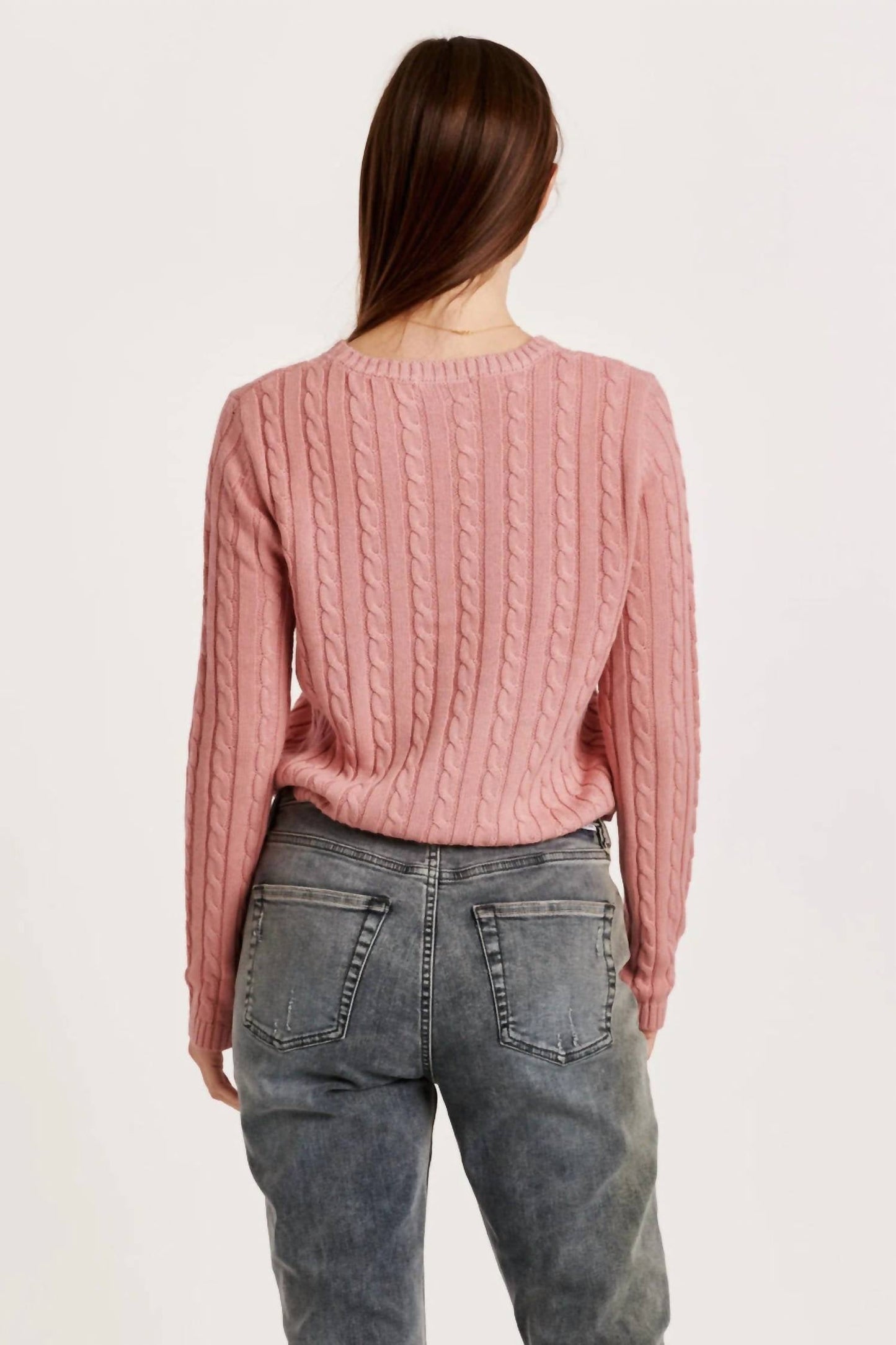Another Love - Lupe Cable Knit Sweater