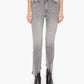 Mother - The Insider Crop Pointy Fray Jeans