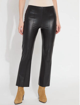 Lysse - Calça Elysse de couro vegano com cadarço