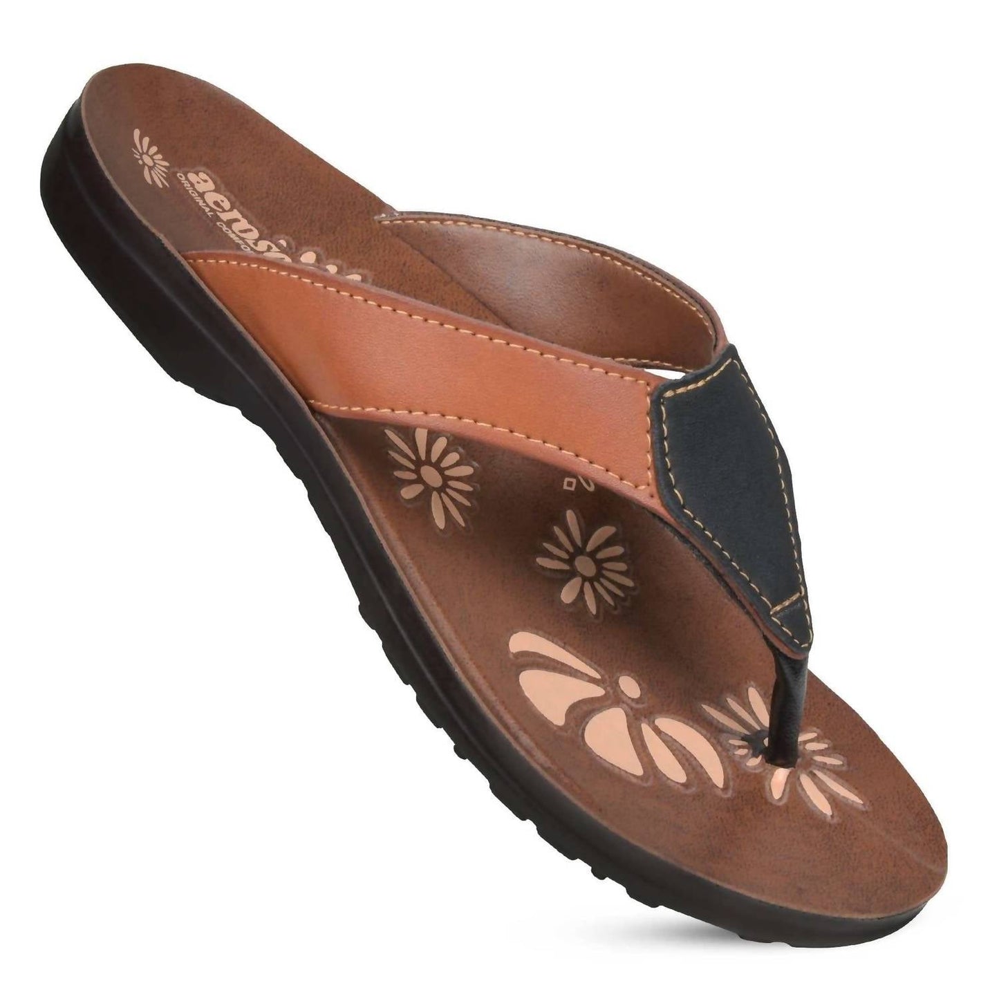 Aerosoft - Women's Paradigm Thong Flip Flops Sandals