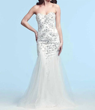 Mac Duggal - Vestido de sereia enfeitado