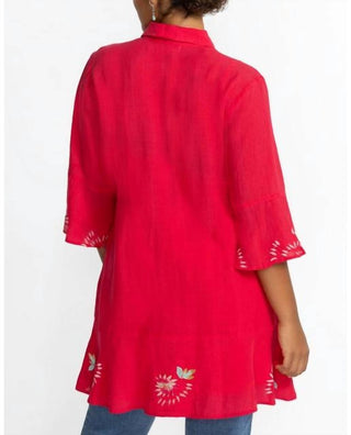 Johnny Was - VESTIDO FEMININO COM BABADOS EM CAMADAS TALULLA PLUS