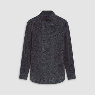 Bugatchi Uomo - James Cigar Print Ooohcotton Shirt