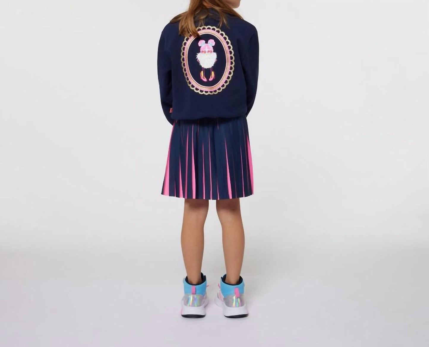 Billieblush - Logo Pleated Skirt