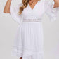 Bluivy - Women's Camille V Neck Lace Dress
