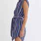 Entro - Sleeveless Belted Mini Dress