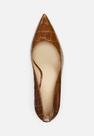 Ralph Lauren - Women's Lanette Croc Print Pumps Sandal
