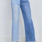 Vibrant M.I.U - Two Faces Wide Leg Jeans