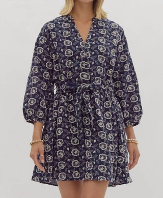 Entro - Vestido Curto Floral