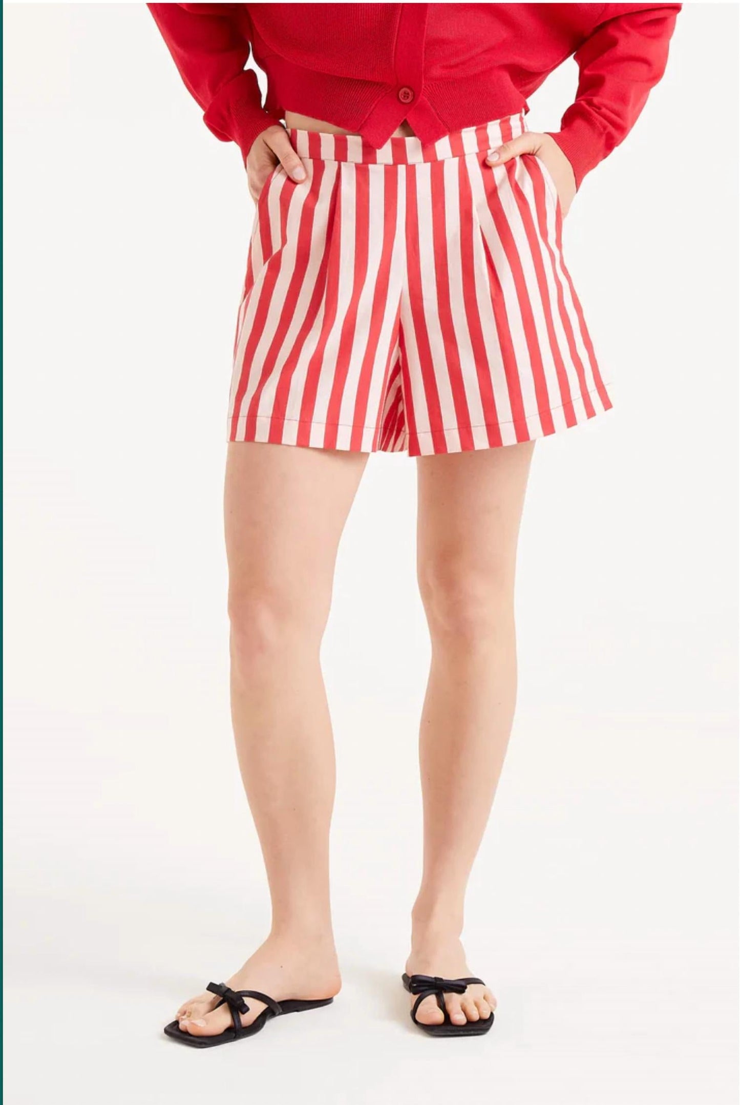 Compania Fantastica - Cabana Stripe Shorts