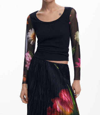 Desigual - SAIA COM TEXTURA ENRUGADA
