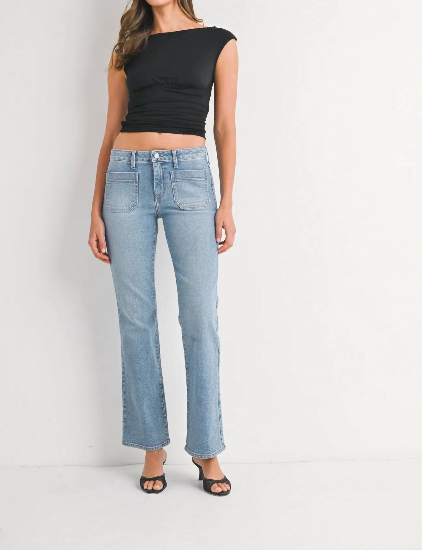 Just Black Denim - Austin Patch Pocket Jeans