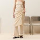 Clo - Strapless Maxi Dress