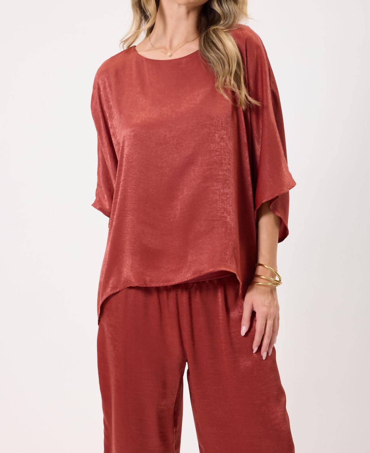 Kylie Paige - Lindsay Pullover Tunic Top
