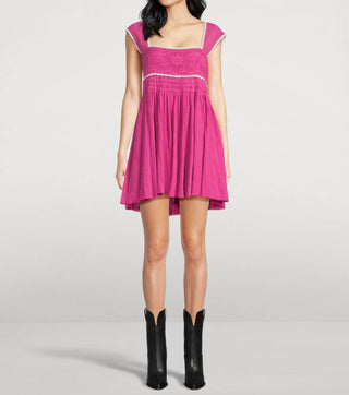 Free People - MINI VESTIDO HEARTLAND