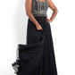 Rachel Allan - Beaded Chiffon Prom Gown