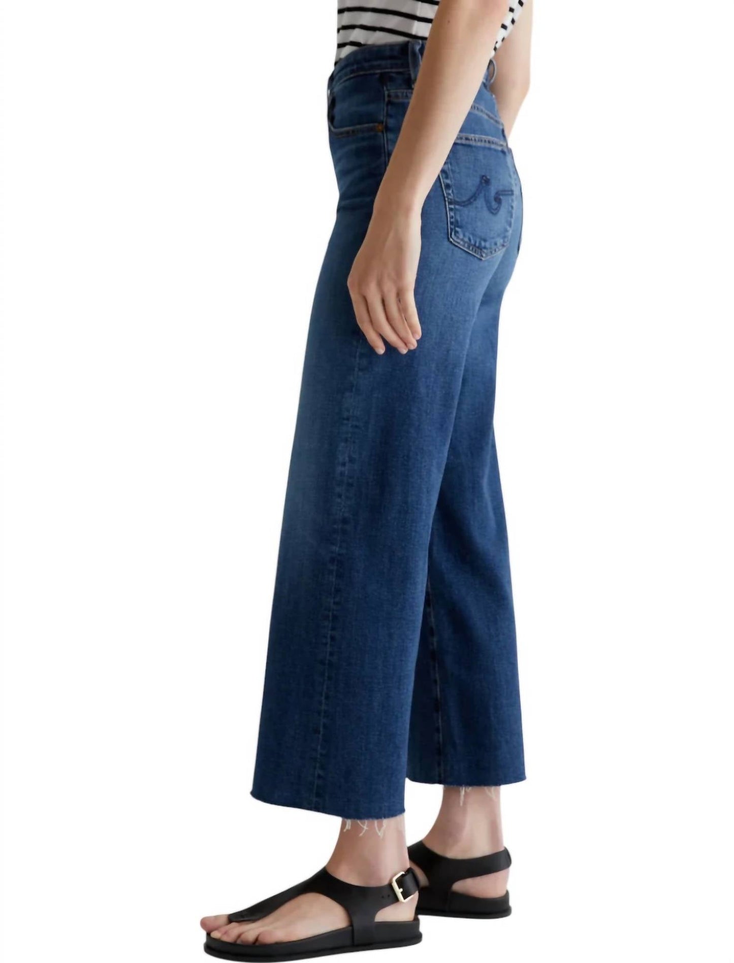 Ag Jeans - Saige Wide Leg Crop Jeans