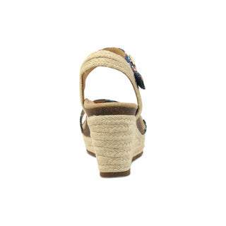 Aetrex - SYDNEY QUARTER STRAP ESPADRILLE WEDGE