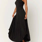 Project Social T - Goddess Strapless Shirred Dress